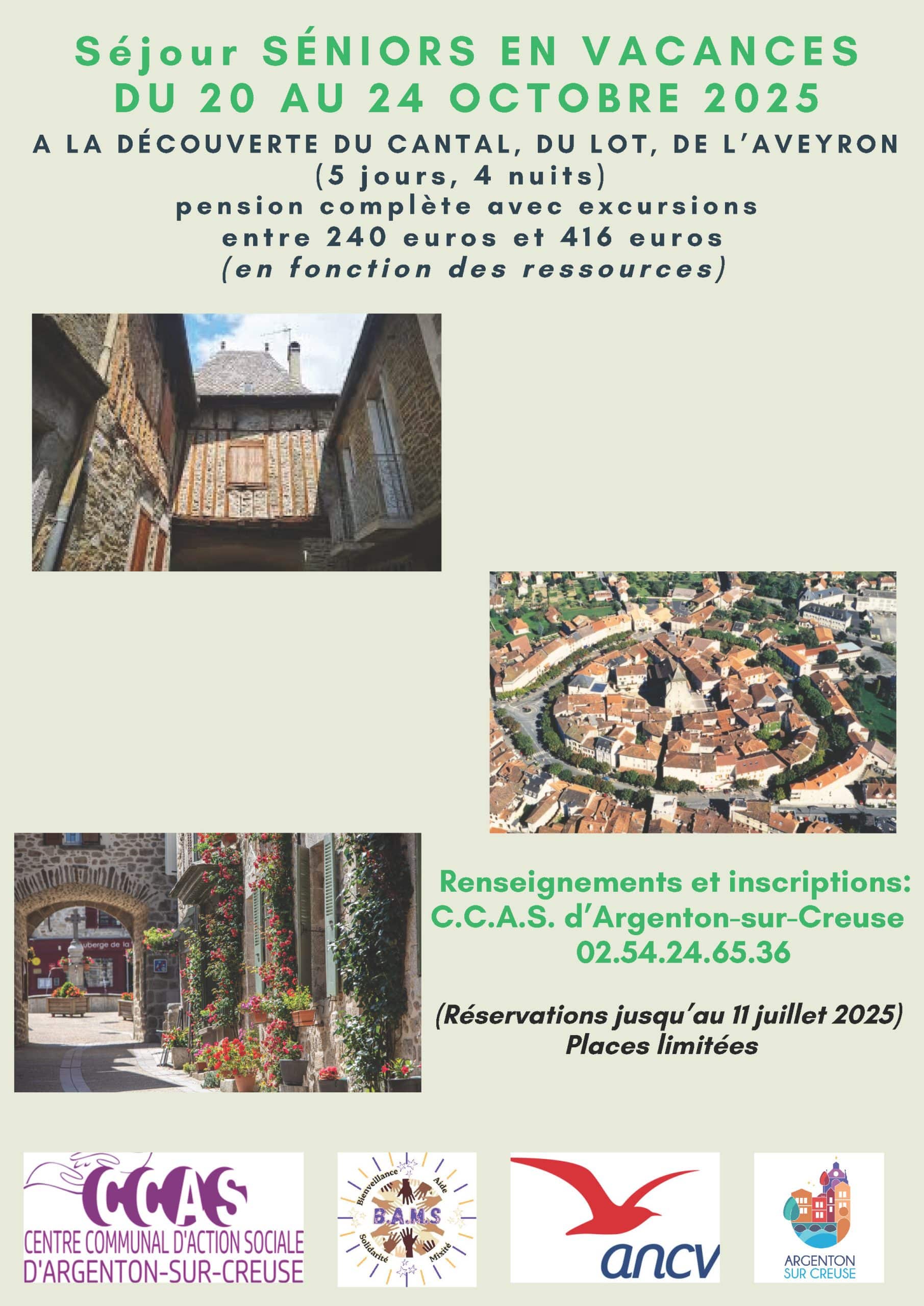 affiche séjour 2025